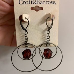 NWT Croft & Barrow earrings
